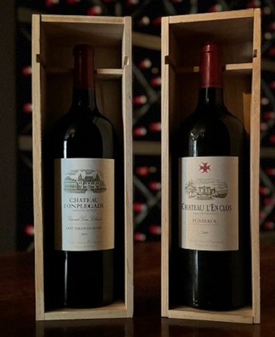 Duo Magnum Château Fonplégade 2015 and Château L'Enclos 2016 370€